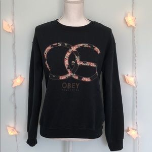 🌸 Floral Obey Pullover 🌸